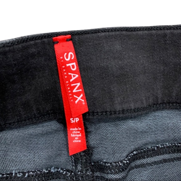 Spanx Distressed Skinny Jeans Vintage Black small - Picture 6 of 13